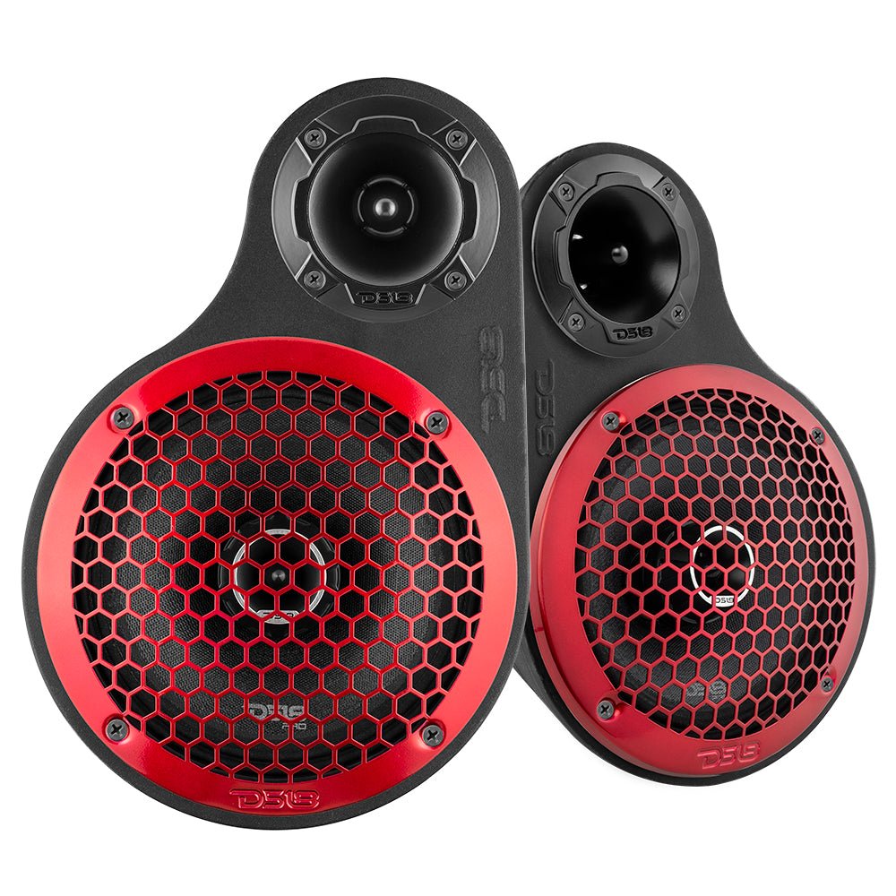 DS18 High Density Abs 2-Way Universal Pod 1 X 8" Loudspeaker and 1 X 3.78” Tweeter