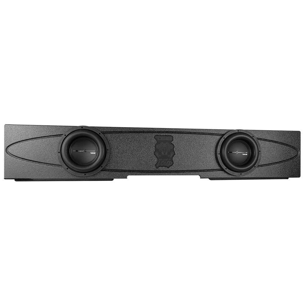 DS18 Dual 8" Ported Subwoofer Enclosure For CHEVY Silverado and GMC Sierra Crew Cab 4 Door 14-18