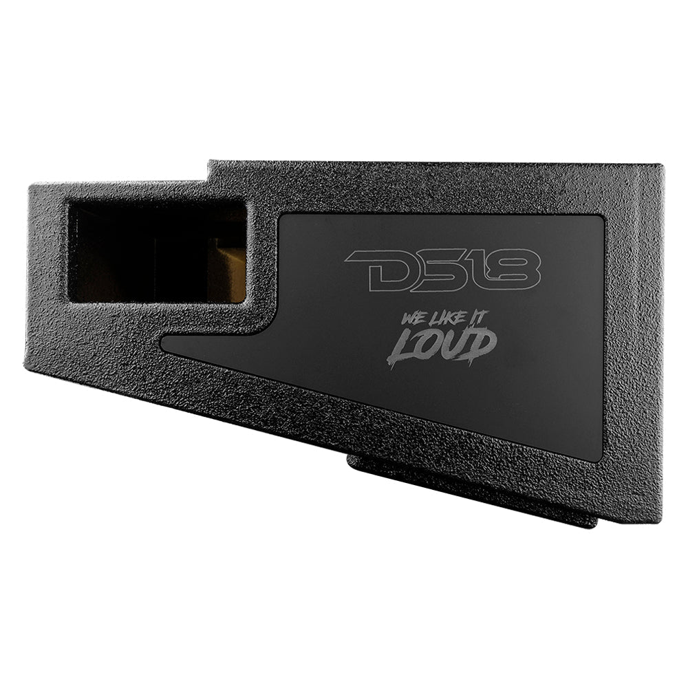 DS18 Dual 8" Ported Subwoofer Enclosure For CHEVY Silverado and GMC Sierra Crew Cab 4 Door 14-18