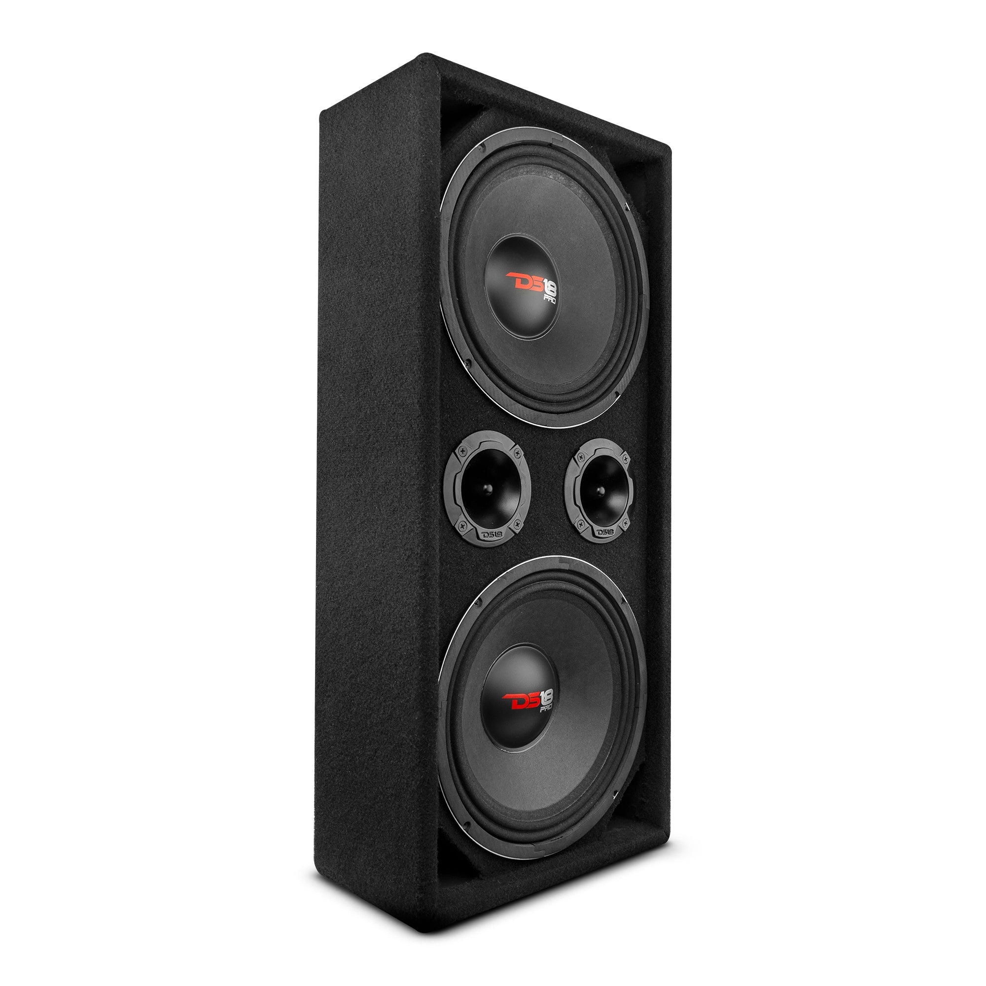 DS18 Dual 10" Loaded Ported Voceteo box ( 2 x PRO-X10M and 2 x PRO-TWX2)