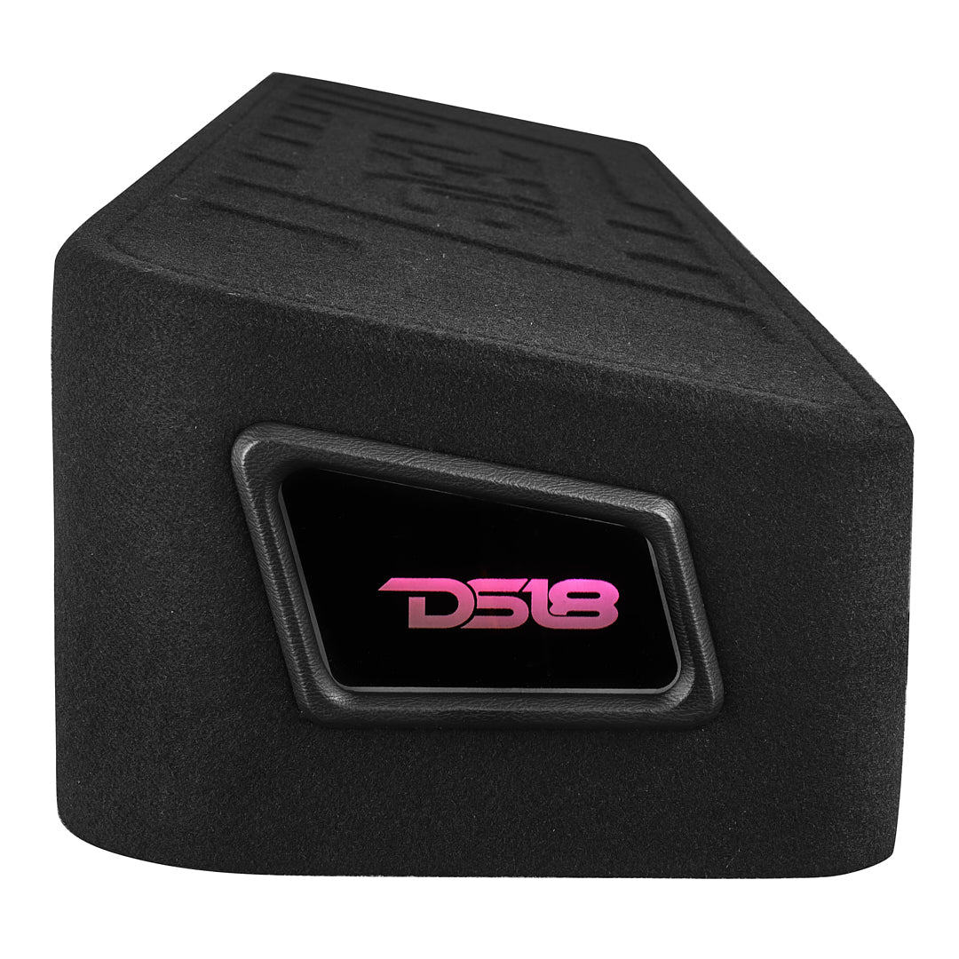 DS18 (2017+) Ford F-150 Down Firing Loaded Subwoofer Enclosure with Dream LED Lights, Amplifier and Wiring Kit