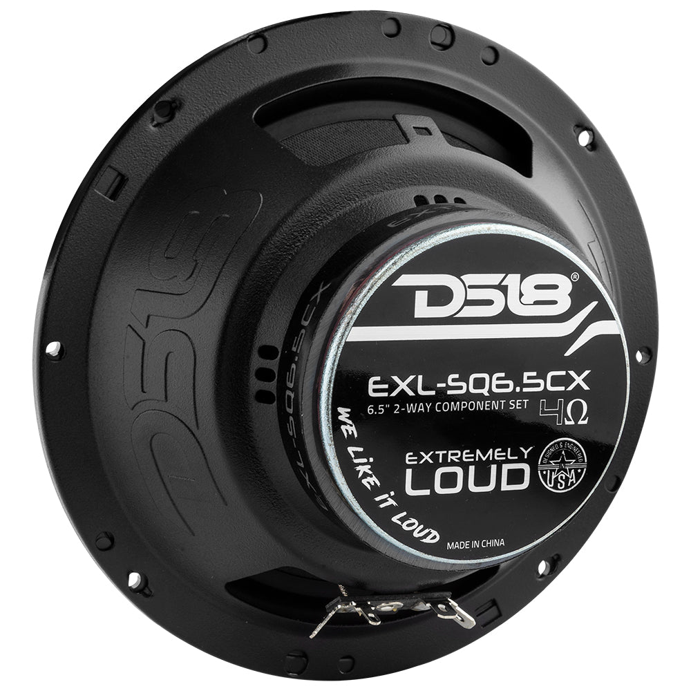 DS18 EXL 6.5" 2-Way Component Speaker System | 150W RMS 4-Ohm