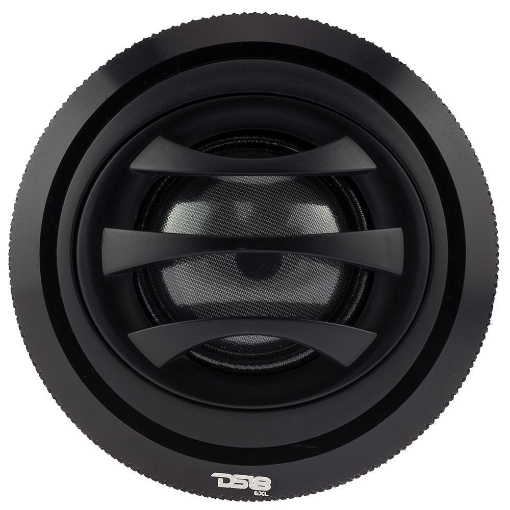 DS18 2.5" Dome Neodymium Tweeter with Aluminum Body 50 Watts 1" Silk 4-Ohm Vc