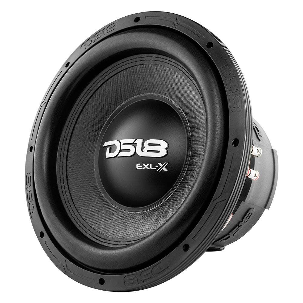 DS18 EXL-X 12" Subwoofer 1250 Watts Rms DVC 4-Ohms
