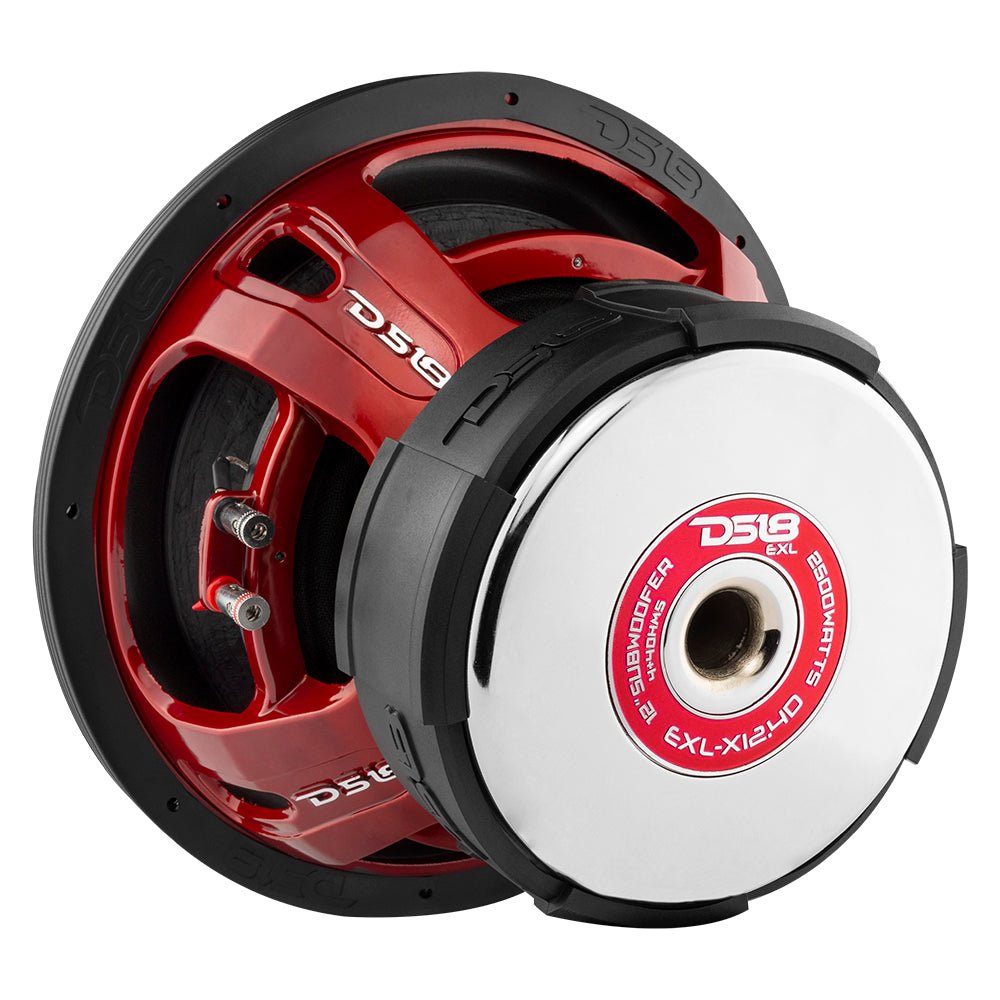 DS18 EXL-X 12" Subwoofer 1250 Watts Rms DVC 4-Ohms