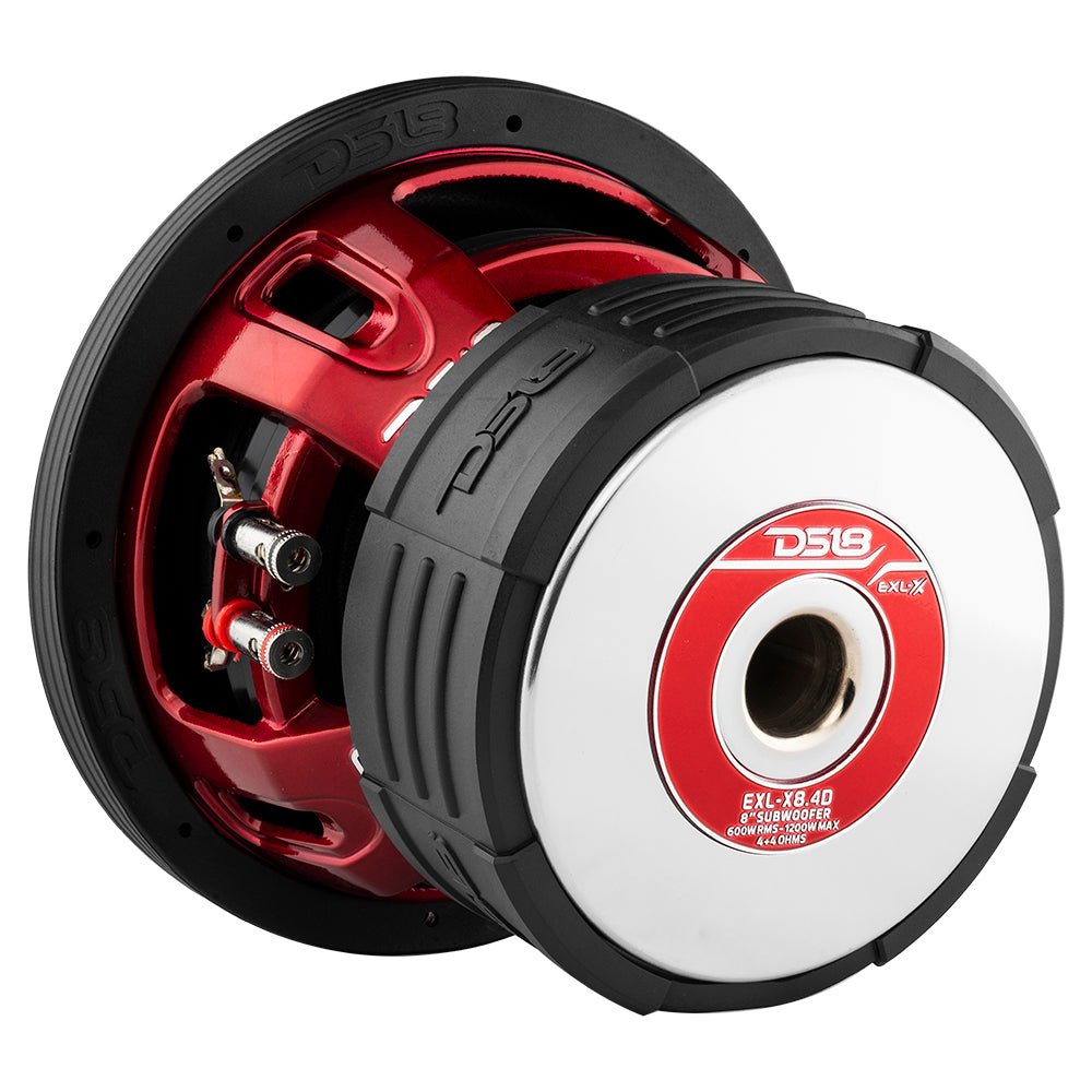 DS18 Loaded 2 x 8" Subwoofer Enclosure for Chevy/GMC Crew Cabs (2007-2026) and Ford F-150/Super Duty Crew Cabs (2009-2026)