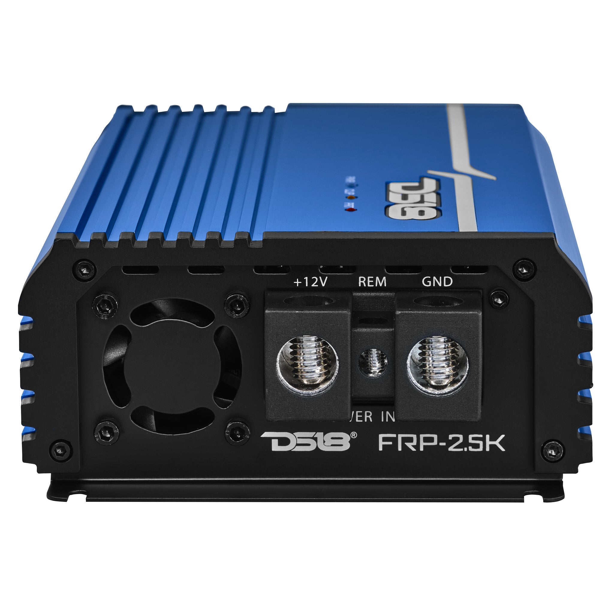 DS18 FRP Compact Full-Range Class D 1-Channel Amplifier 2,500 Watts Rms @ 1-Ohm