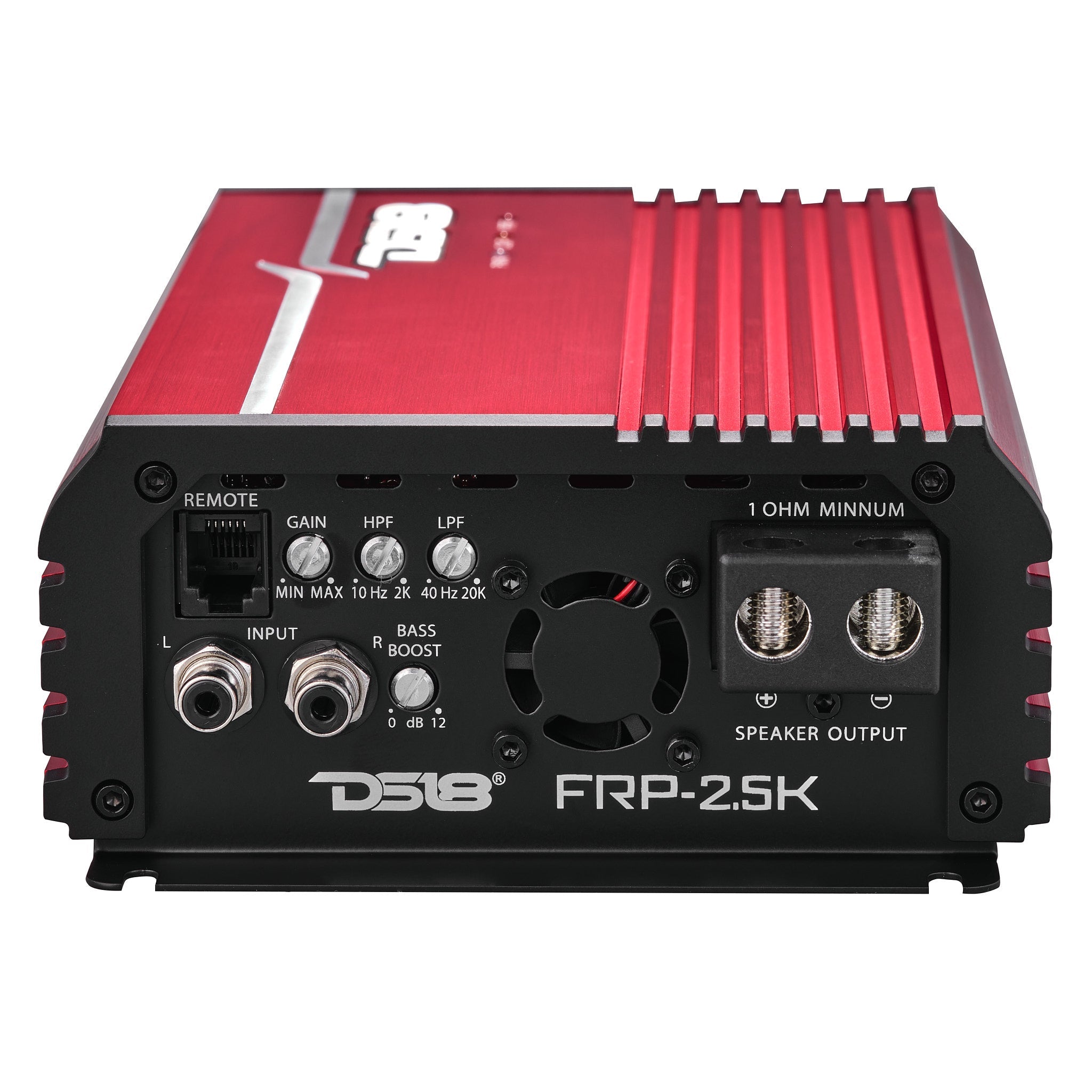 DS18 FRP Compact Full-Range Class D 1-Channel Amplifier 2,500 Watts Rms @ 1-Ohm