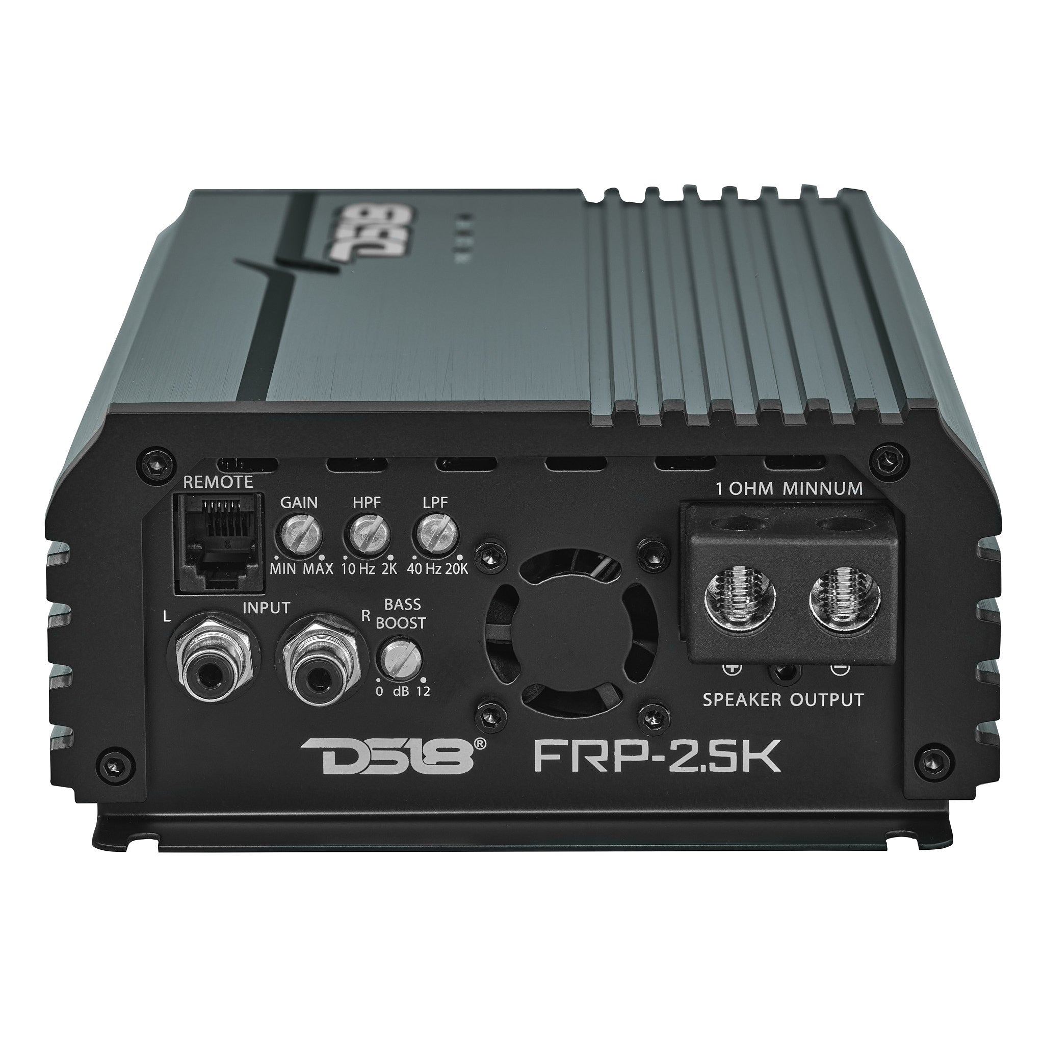 DS18 FRP Compact Full-Range Class D 1-Channel Amplifier 2,500 Watts Rms @ 1-Ohm