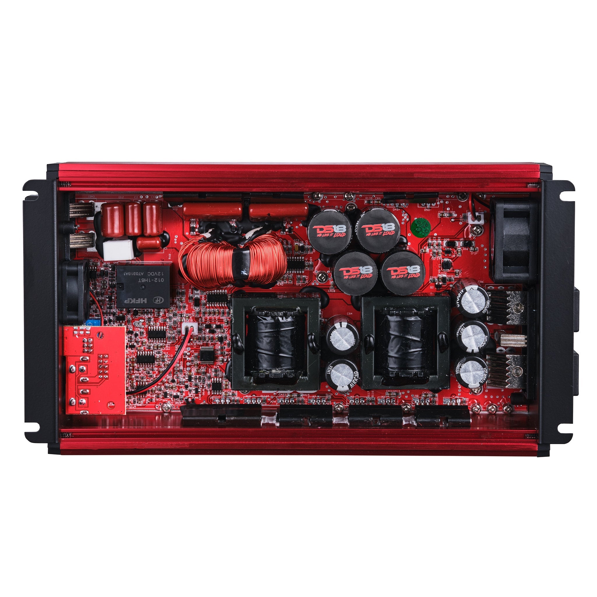DS18 FRP Compact Full-Range Class D 1-Channel Amplifier 3,500 Watts Rms @ 1-Ohm