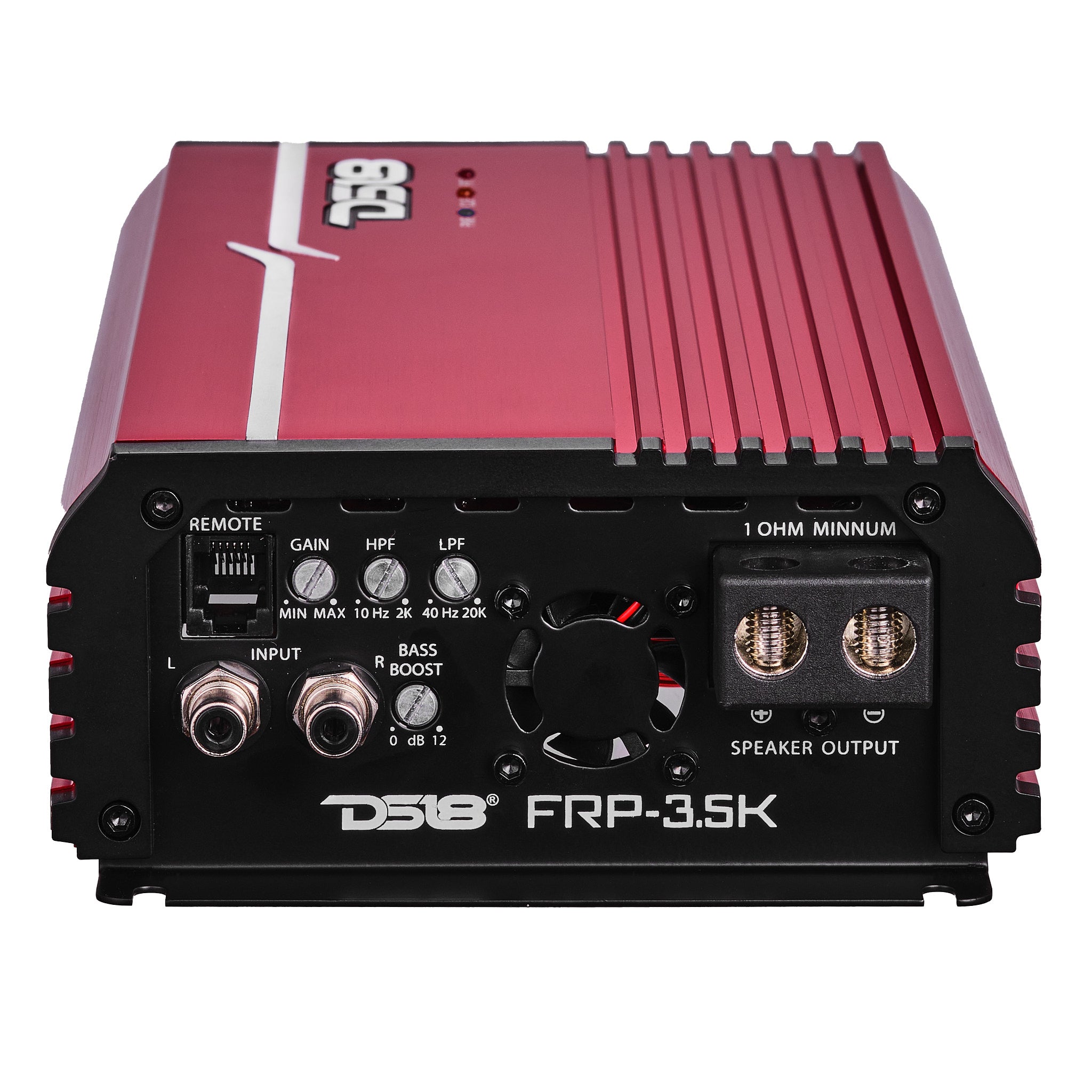 DS18 FRP Compact Full-Range Class D 1-Channel Amplifier 3,500 Watts Rms @ 1-Ohm