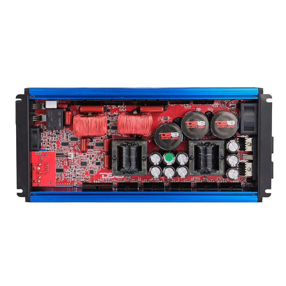 DS18 FRP Compact Full-Range Class D 1-Channel Amplifier 5,000 Watts Rms @ 1-Ohm