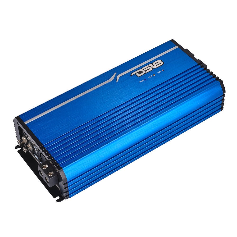 DS18 FRP Compact Full-Range Class D 1-Channel Amplifier 5,000 Watts Rms @ 1-Ohm