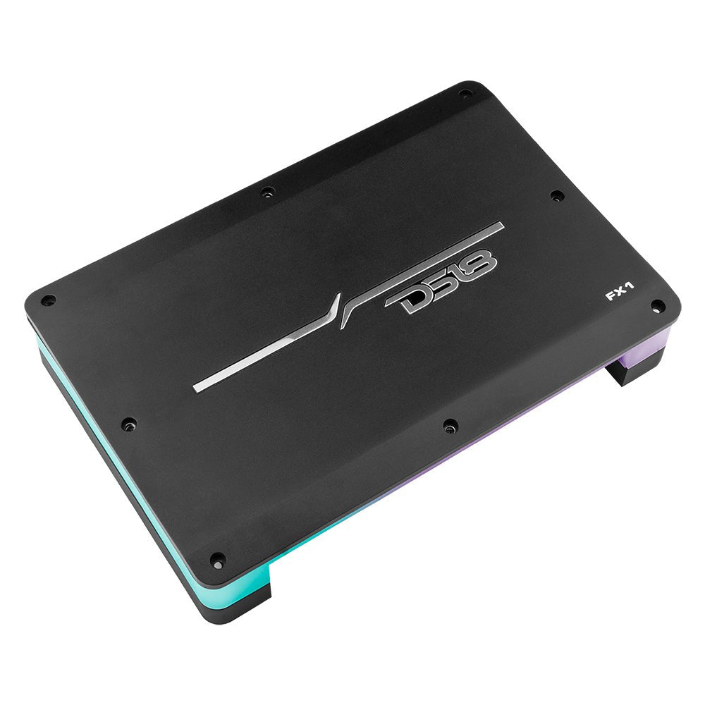 DS18 FX1 Flush Mount / Surface Mount 1 Channel Monoblock Class D Amplifier With Acrylic Cover for Custom Inst — view 5 of 5