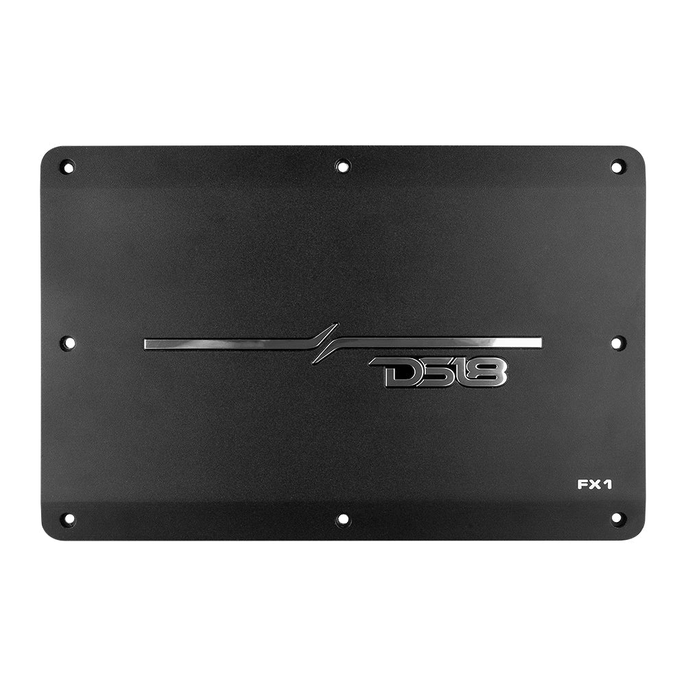 DS18 FX1 Flush Mount / Surface Mount 1 Channel Monoblock Class D Amplifier With Acrylic Cover for Custom Inst — view 4 of 5