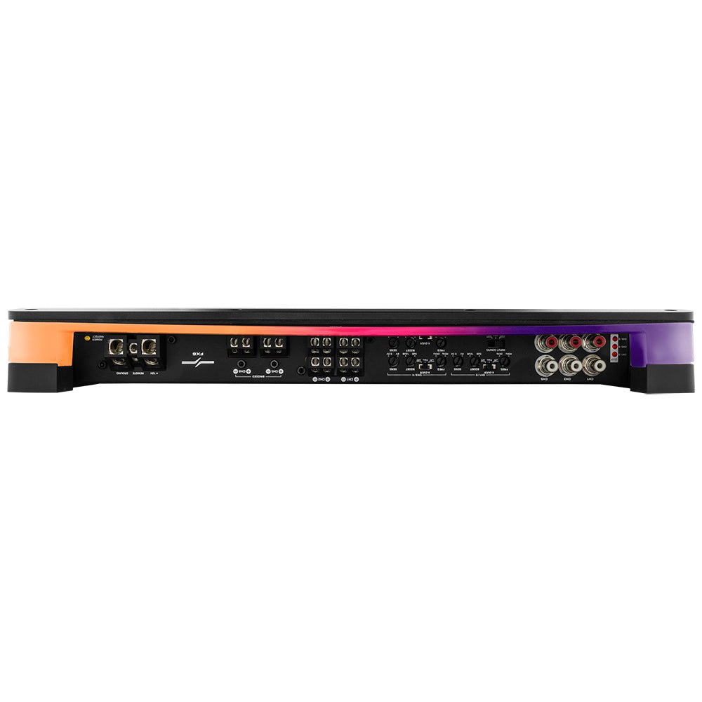 DS18 FX6 Flush Mount / Surface Mount 6 Channel Class D Amplifier With Acrylic Cover for Custom Installation 6 — view 2 of 5