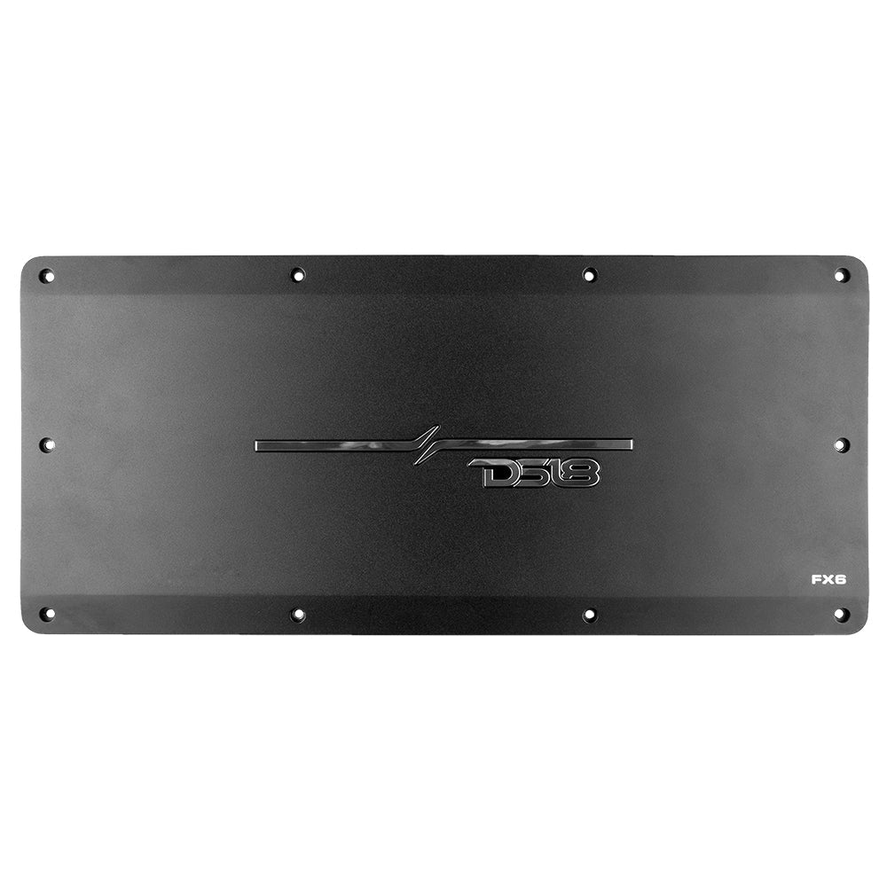 DS18 FX6 Flush Mount / Surface Mount 6 Channel Class D Amplifier With Acrylic Cover for Custom Installation 6 — view 4 of 5