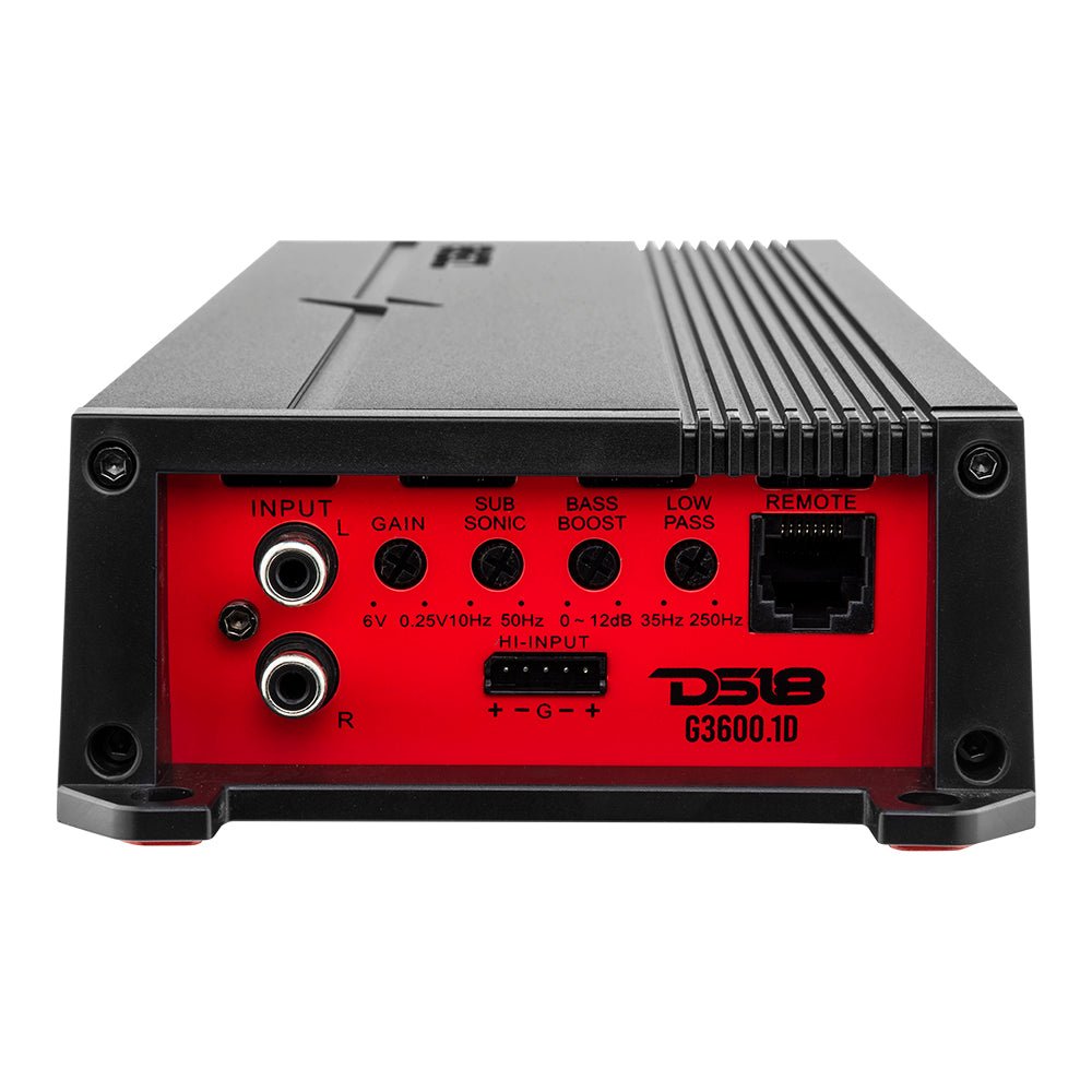 DS18 2018-2026 Jeep Gladiator Dual 8” Ported Subwoofer Under Seat Enclosure with Amplifier