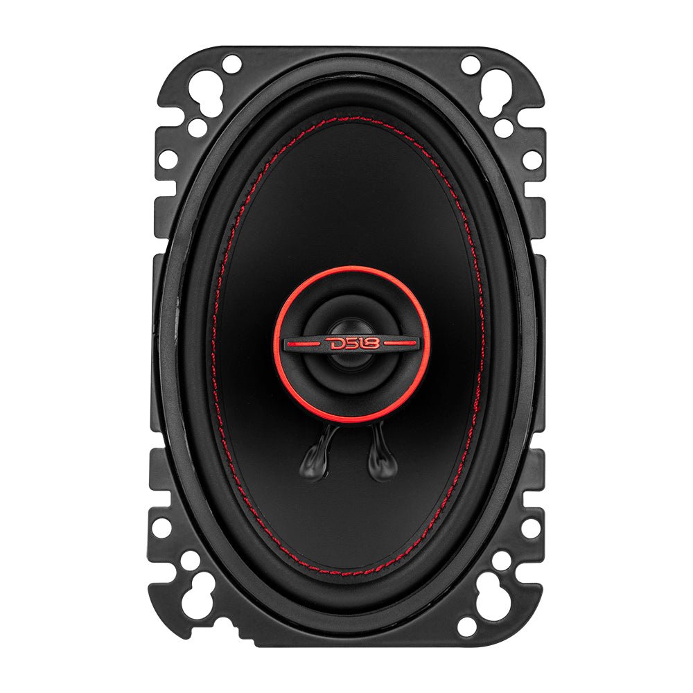 DS18 GEN-X 4x6 2-Way Coaxial Speakers 45 Watts Rms 4-Ohm