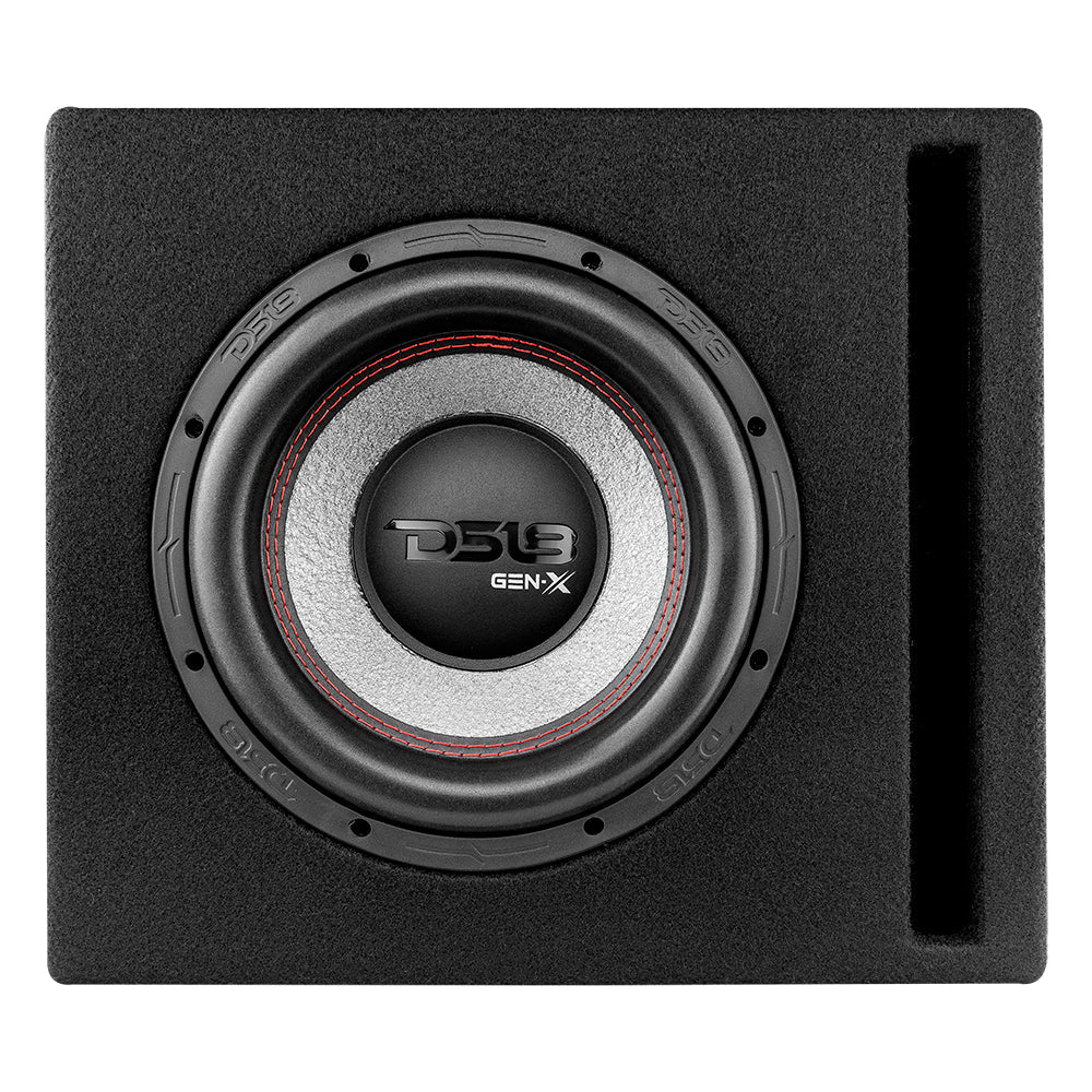 DS18 10" Loaded Subwoofer Ported Enclosure With GEN-X104D 400 Watts RMS