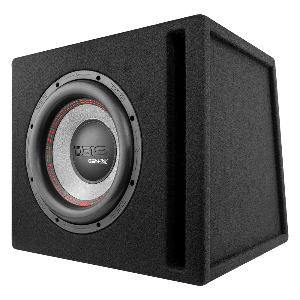 DS18 10" Loaded Subwoofer Ported Enclosure With GEN-X104D 400 Watts RMS