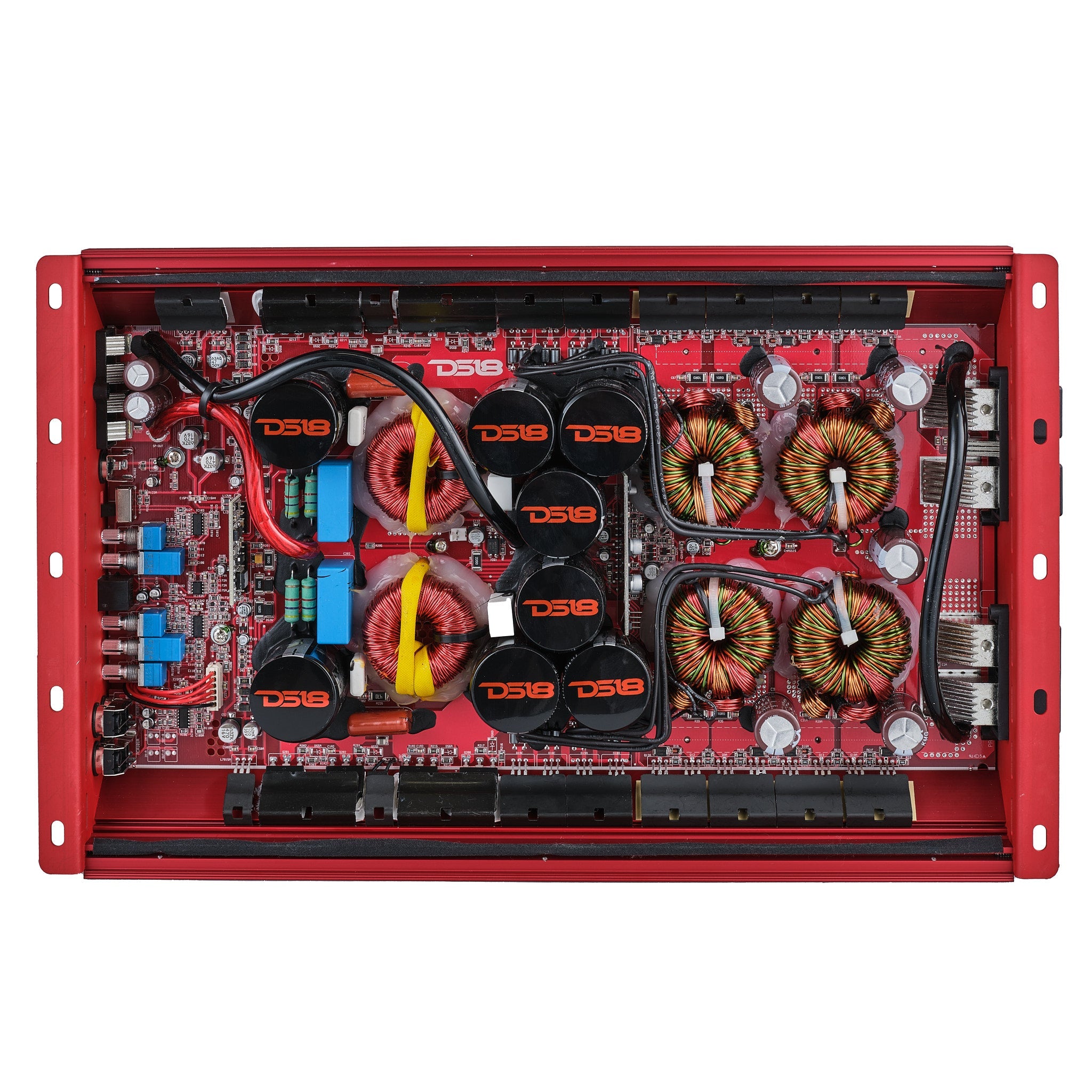 DS18 HOOLIGAN KO 1-Channel Amplifier with Voltmeter 5000 Watts Rms @ 1-Ohm Made In Korea