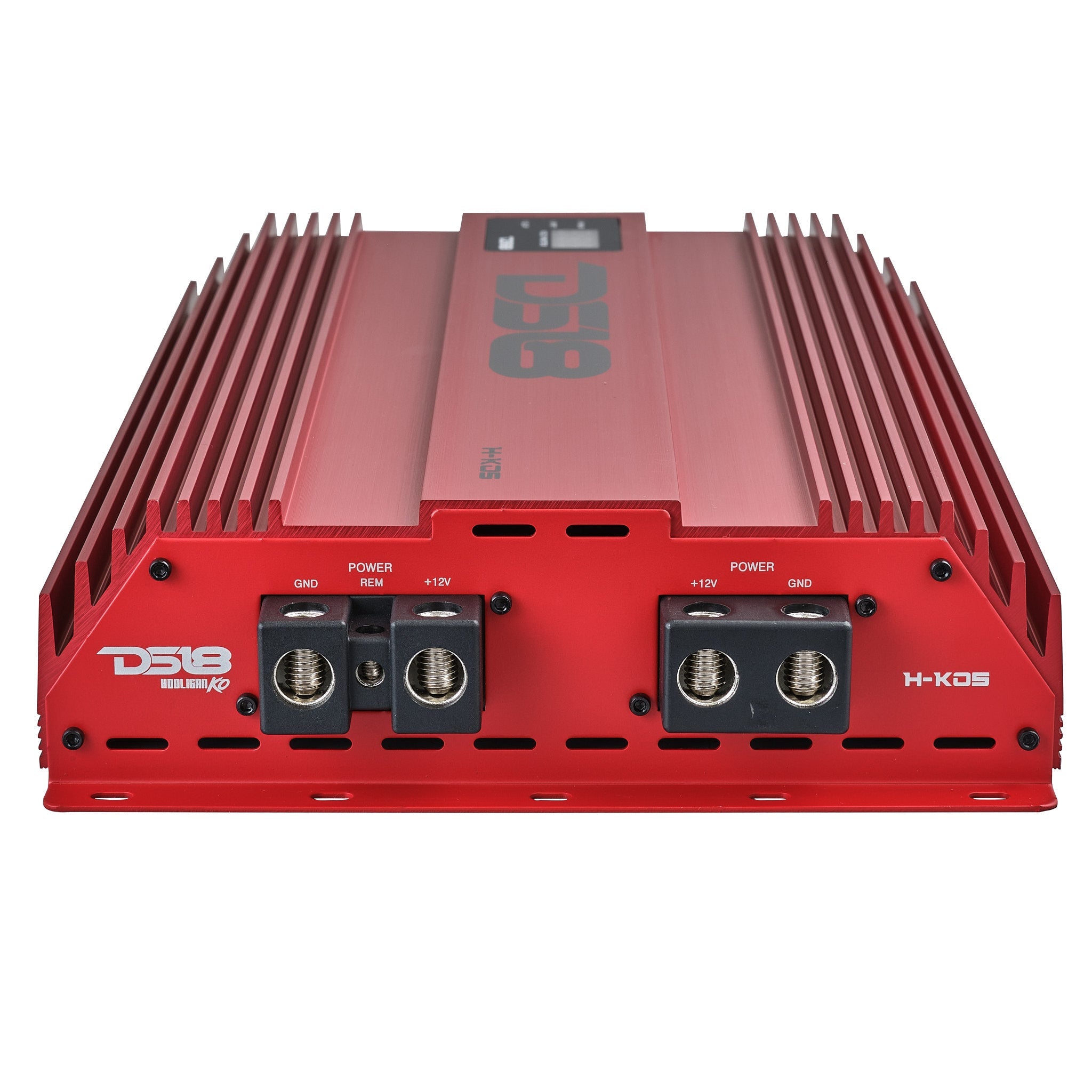 DS18 HOOLIGAN KO 1-Channel Amplifier with Voltmeter 5000 Watts Rms @ 1-Ohm Made In Korea
