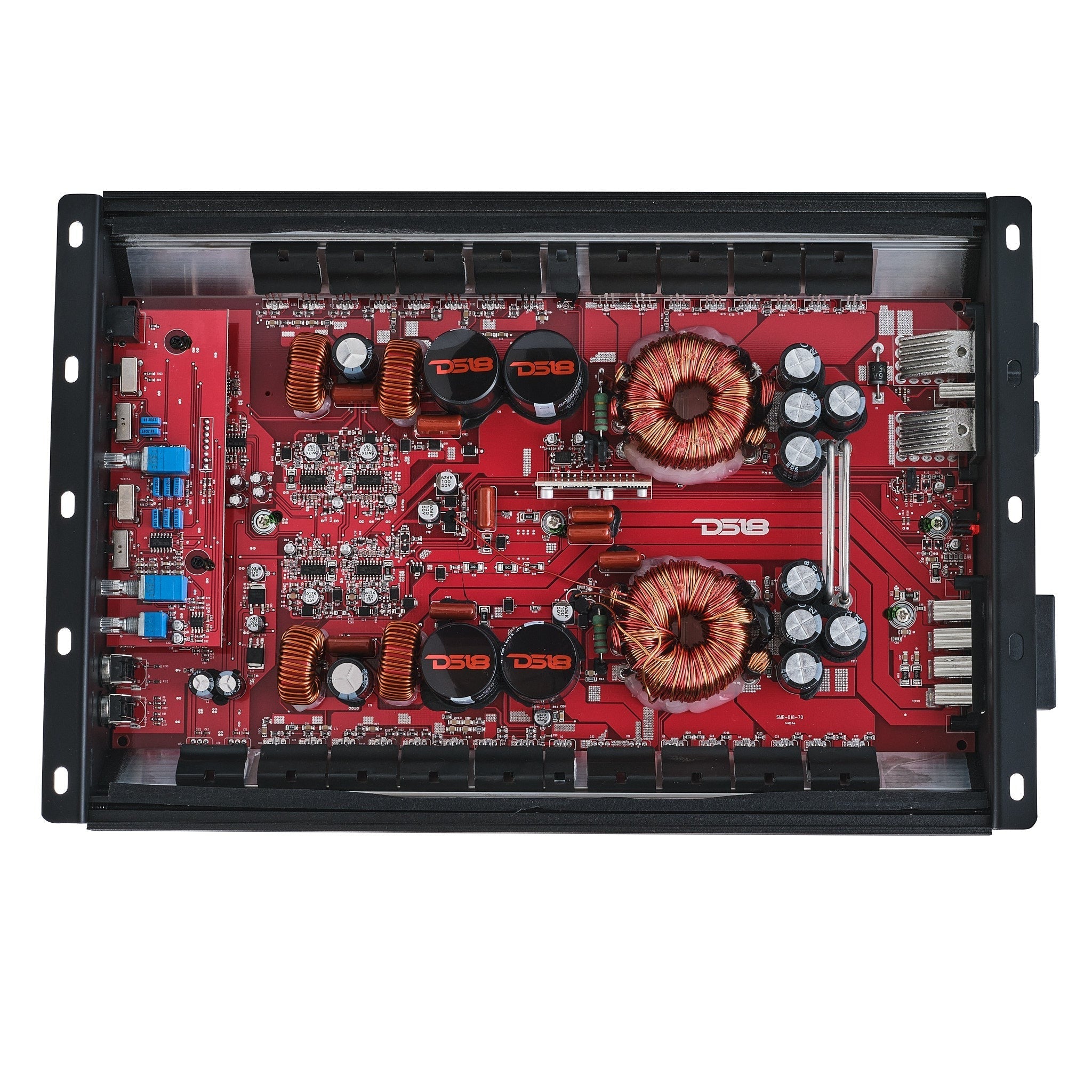 DS18 HOOLIGAN KO Full Range Class D 4-Channel Amplifier 4 x 300 Watts Rms @ 4-Ohm Made In Korea
