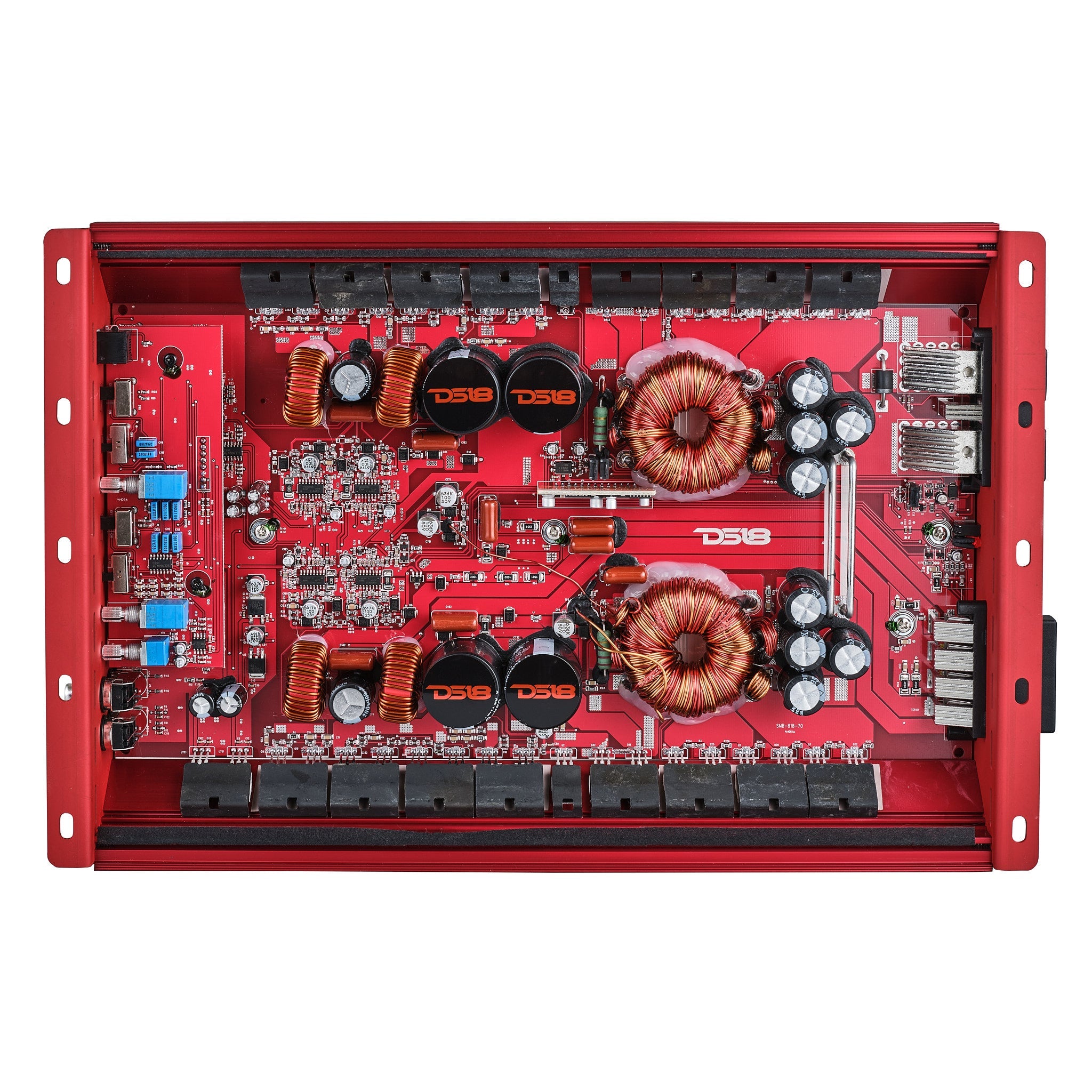 DS18 HOOLIGAN KO Full Range Class D 4-Channel Amplifier 4 x 300 Watts Rms @ 4-Ohm Made In Korea