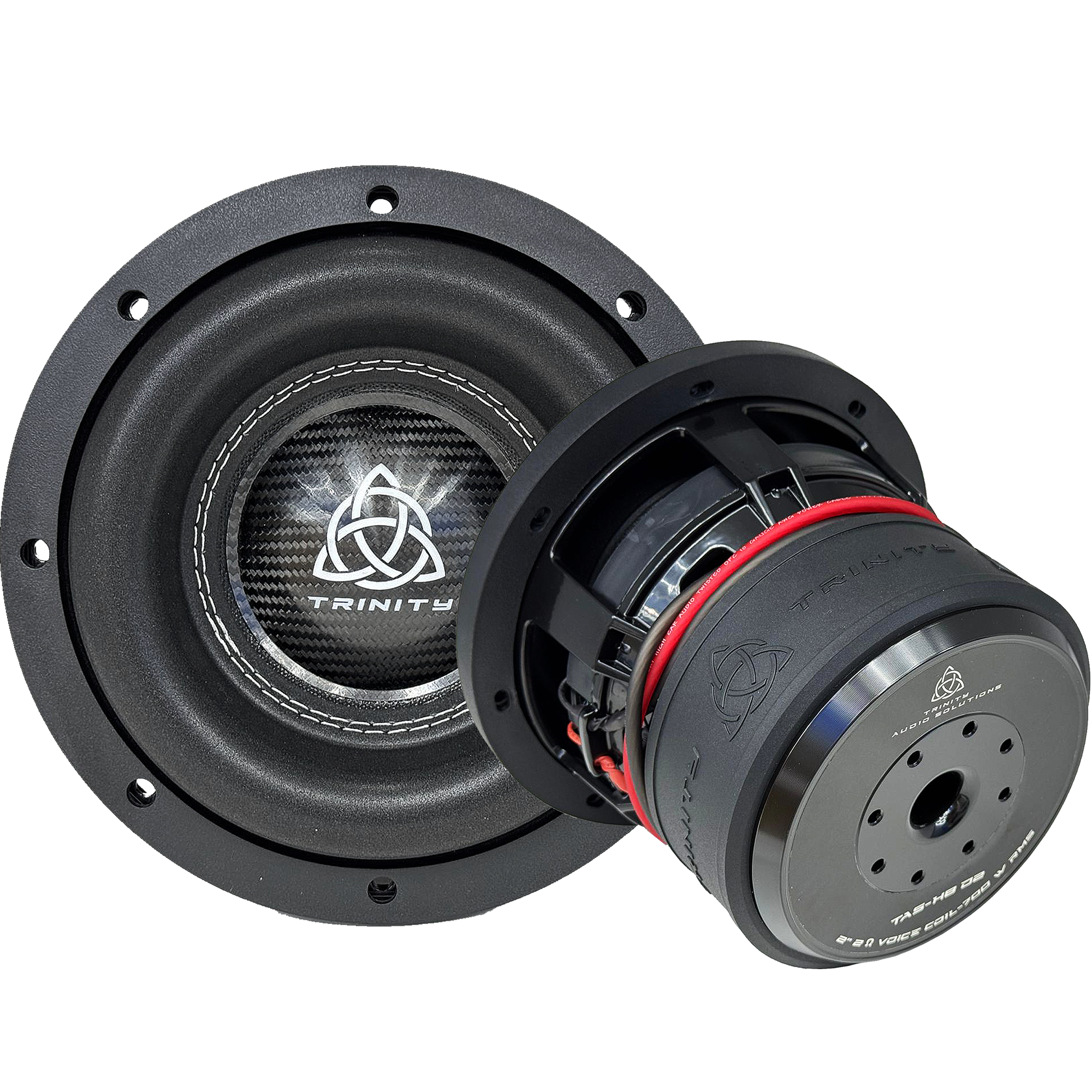 Trinity Audio Solutions H Series 8" Subwoofer — 700W RMS Dual Voice Coil
