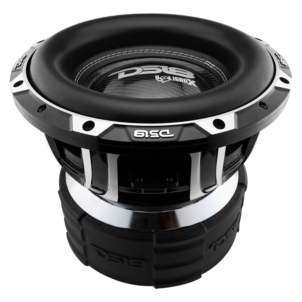 DS18 HOOLIGAN X 12" High Excursion Subwoofer 4000 Watts Rms 4" DVC 1-Ohm