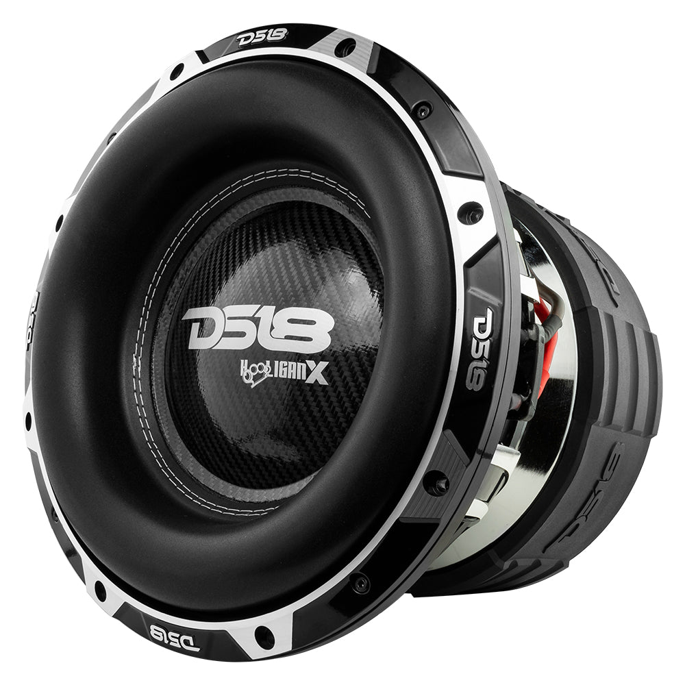 DS18 HOOLIGAN X 12" High Excursion Subwoofer 4000 Watts Rms 4" DVC 2-Ohm