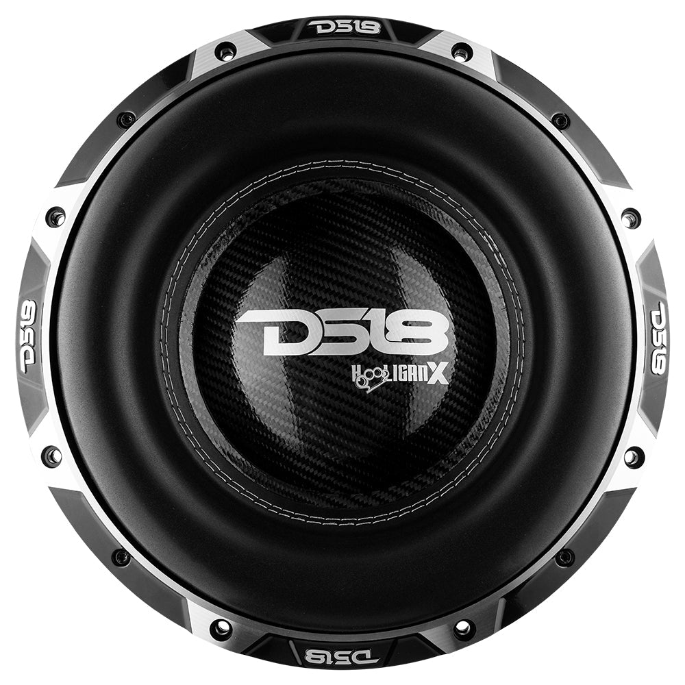 DS18 HOOLIGAN X 12" High Excursion Subwoofer 4000 Watts Rms 4" DVC 4-Ohm