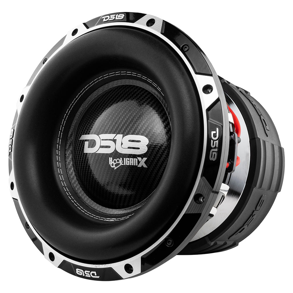 DS18 HOOLIGAN X 12" High Excursion Subwoofer 4000 Watts Rms 4" DVC 4-Ohm