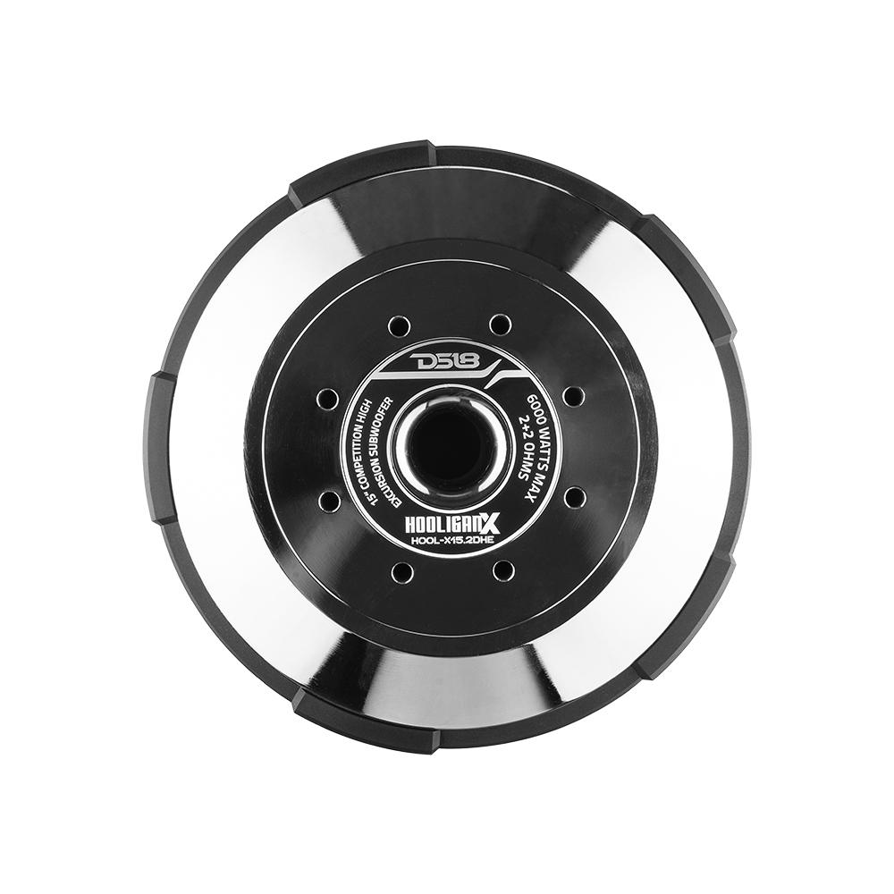 DS18 HOOLIGAN X 15" High Excursion Subwoofer 4000 Watts Rms 4" DVC 2-Ohm