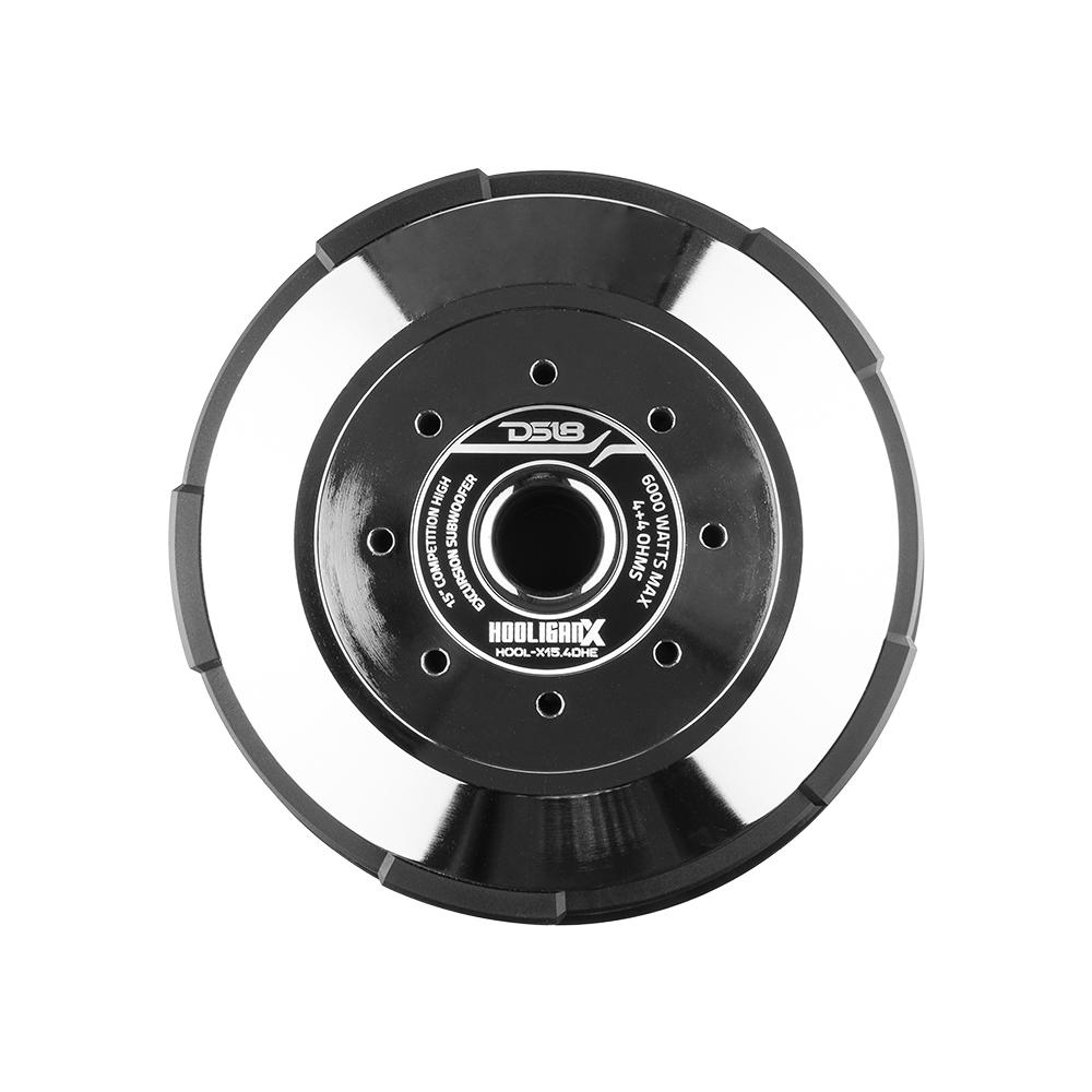 DS18 HOOLIGAN X 15" High Excursion Subwoofer 4000 Watts Rms 4" DVC 4-Ohm