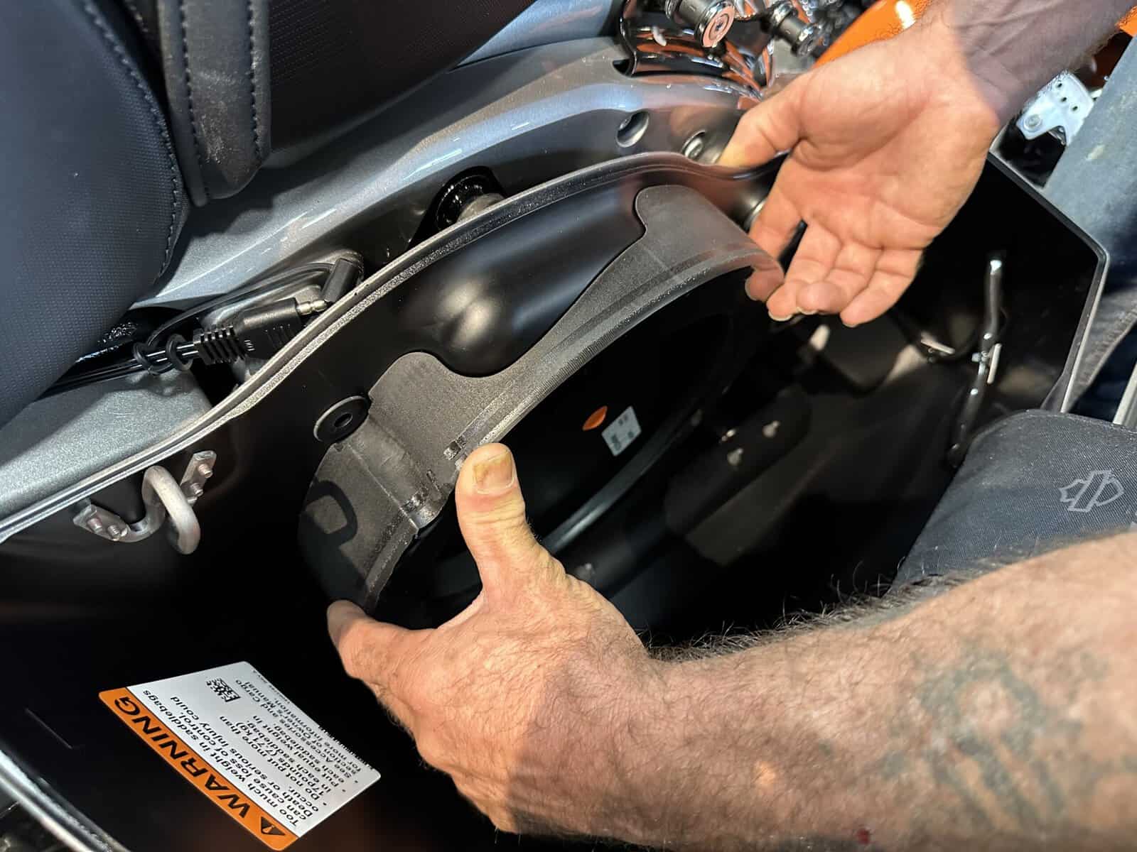 Nagy's Customs 10NRK24+ 10" Nagy Ring Kit (2024 & Up) — Harley Saddlebag Mounts
