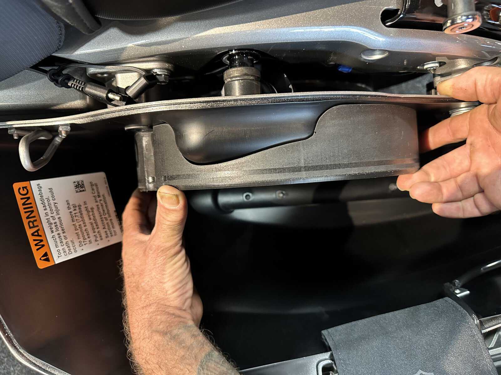 Nagy's Customs 10NRK24+ 10" Nagy Ring Kit (2024 & Up) — Harley Saddlebag Mounts