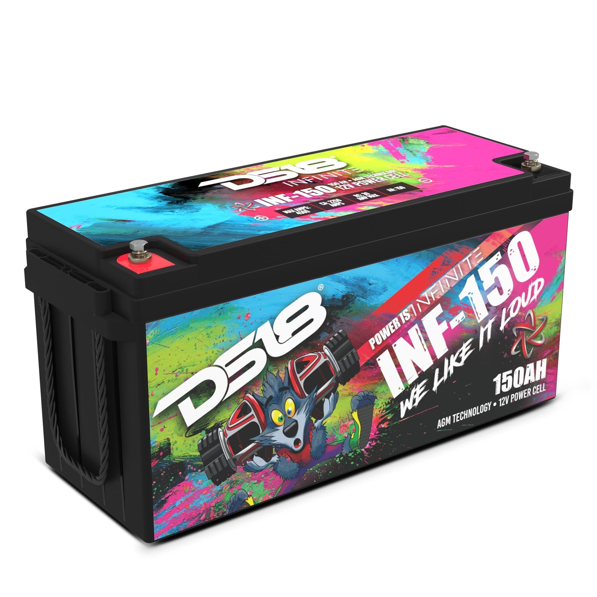 DS18 INFINITE 150 AH AGM Power Cell 12 Volt Battery