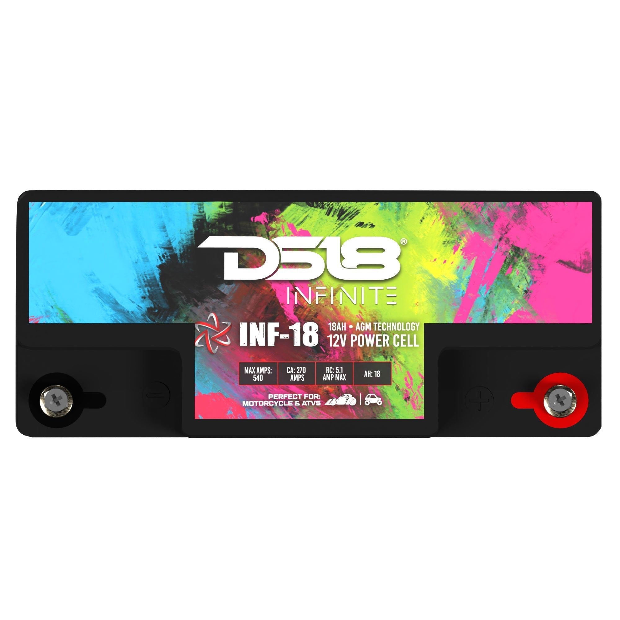 DS18 INFINITE 18 AH AGM Power Cell 12 Volt Battery