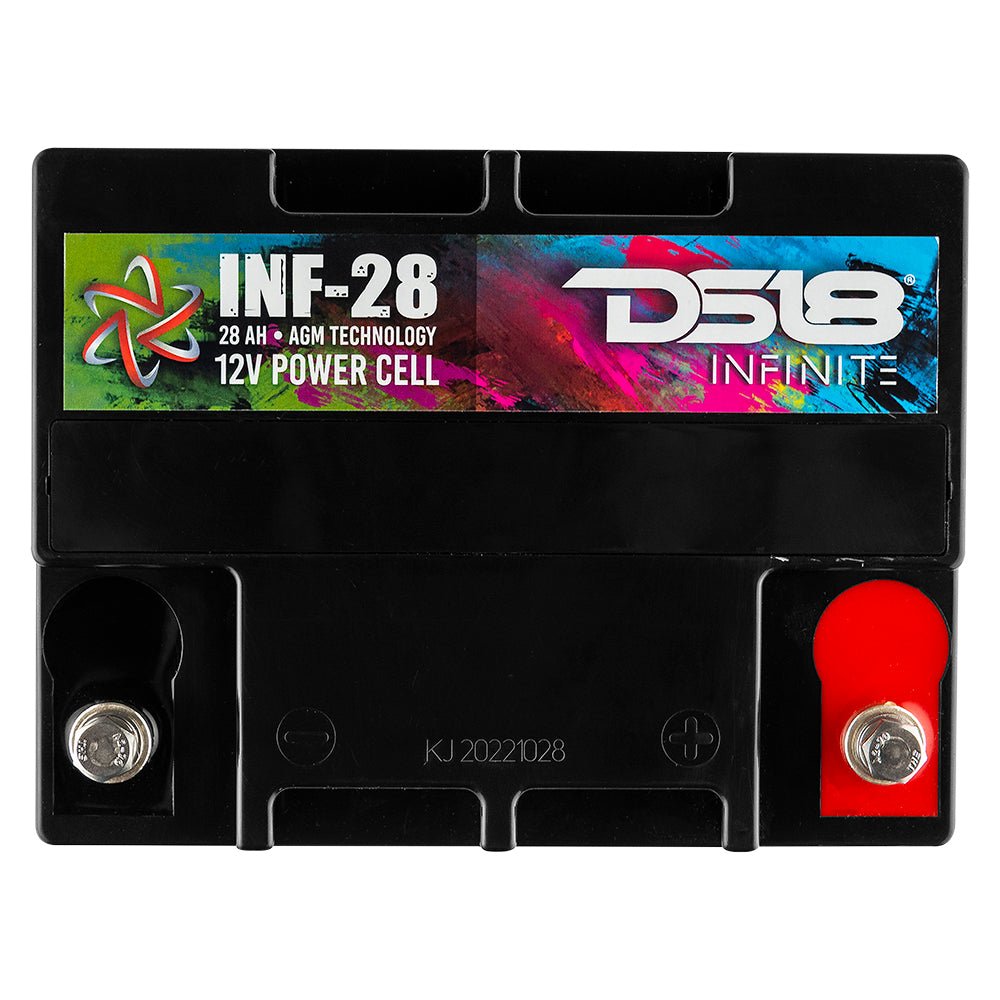 DS18 INFINITE 28 AH AGM Power Cell 12 Volt Battery
