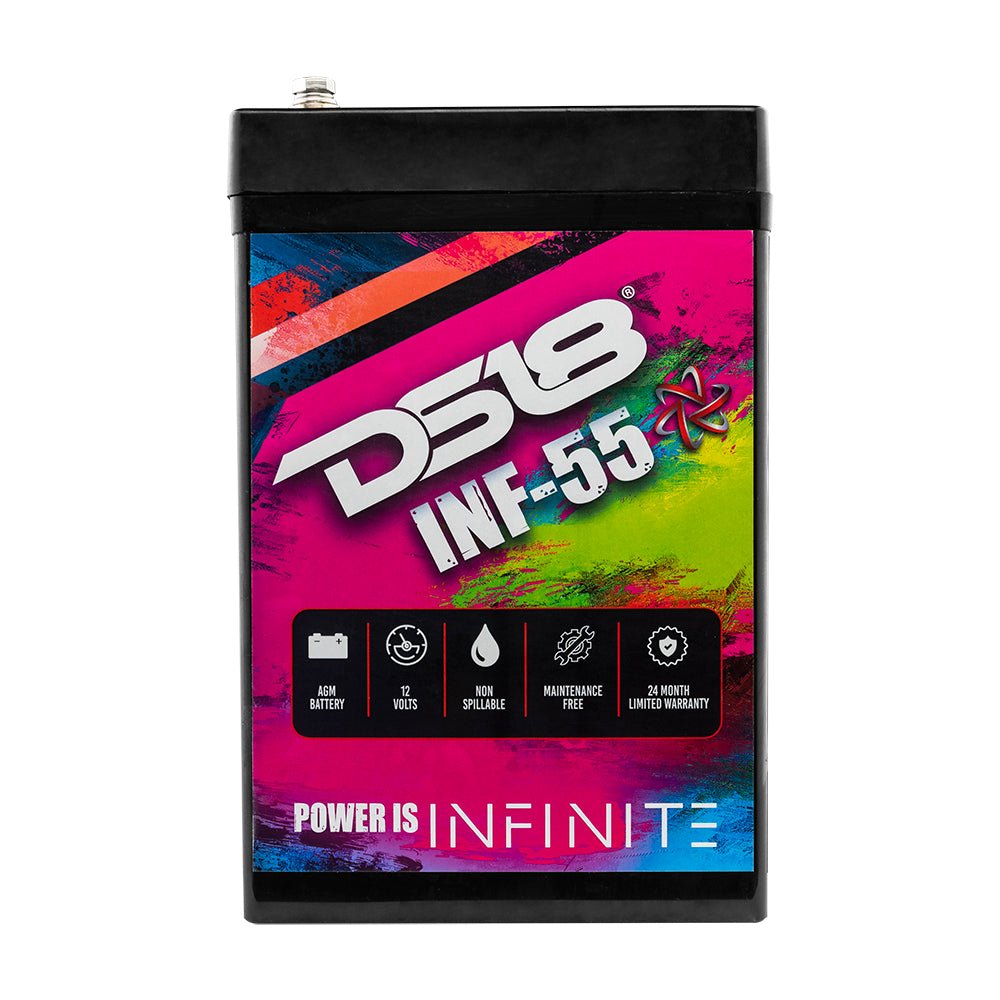 DS18 INFINITE 55 AH AGM Power Cell 12 Volt Battery