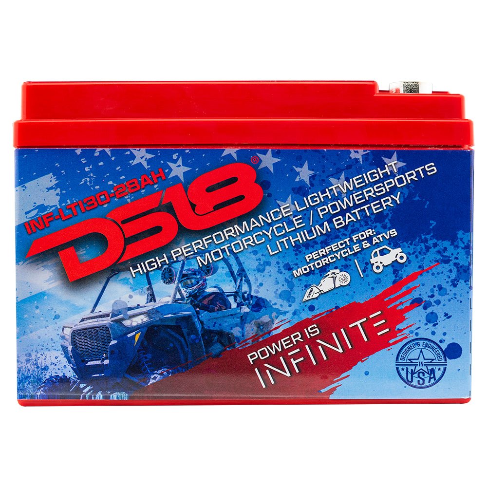 DS18 INF-LTI30-28AH INFINITE 28 AH Lithium Battery YTX30 Large Case With BMS - Perfect for Motorcycles