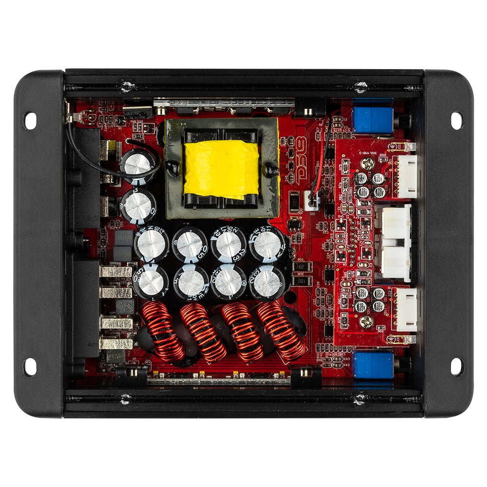 DS18 ION1000.4D ION Compact Full Range Class D 4-Channel Amplifier 4 x 150 Watts RMS @ 4-ohm — view 2 of 5