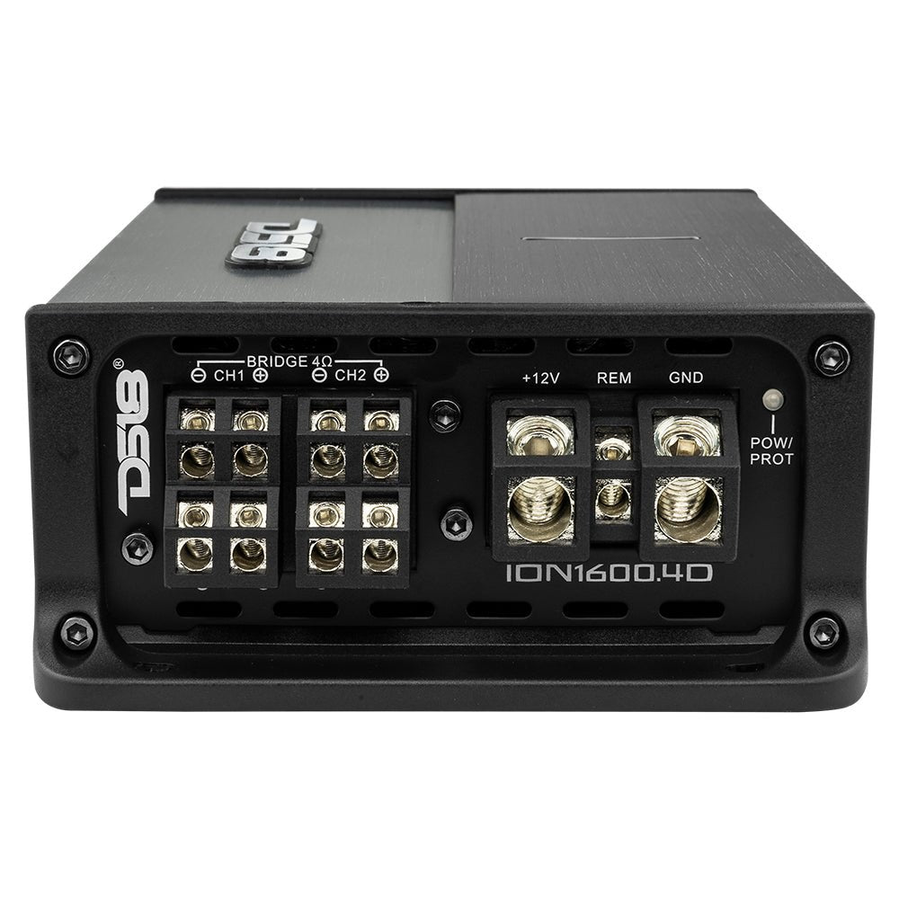 DS18 ION1600.4D ION Compact Full Range Class D 4-Channel Amplifier 4 x 240 Watts RMS @ 4-ohm — view 3 of 5