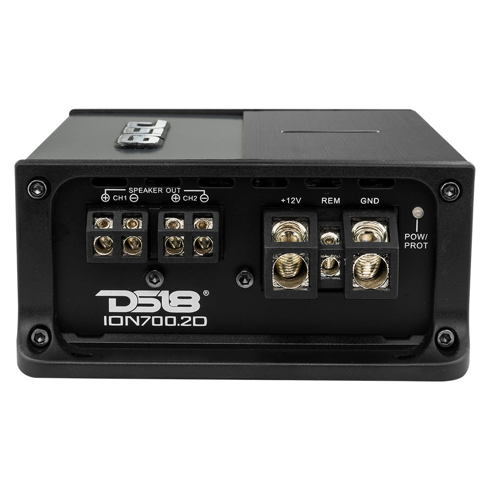 DS18 ION700.2D ION Compact Full Range 2 Channel Amplifier 2 x 350W RMS @ 2-Ohm — view 3 of 5