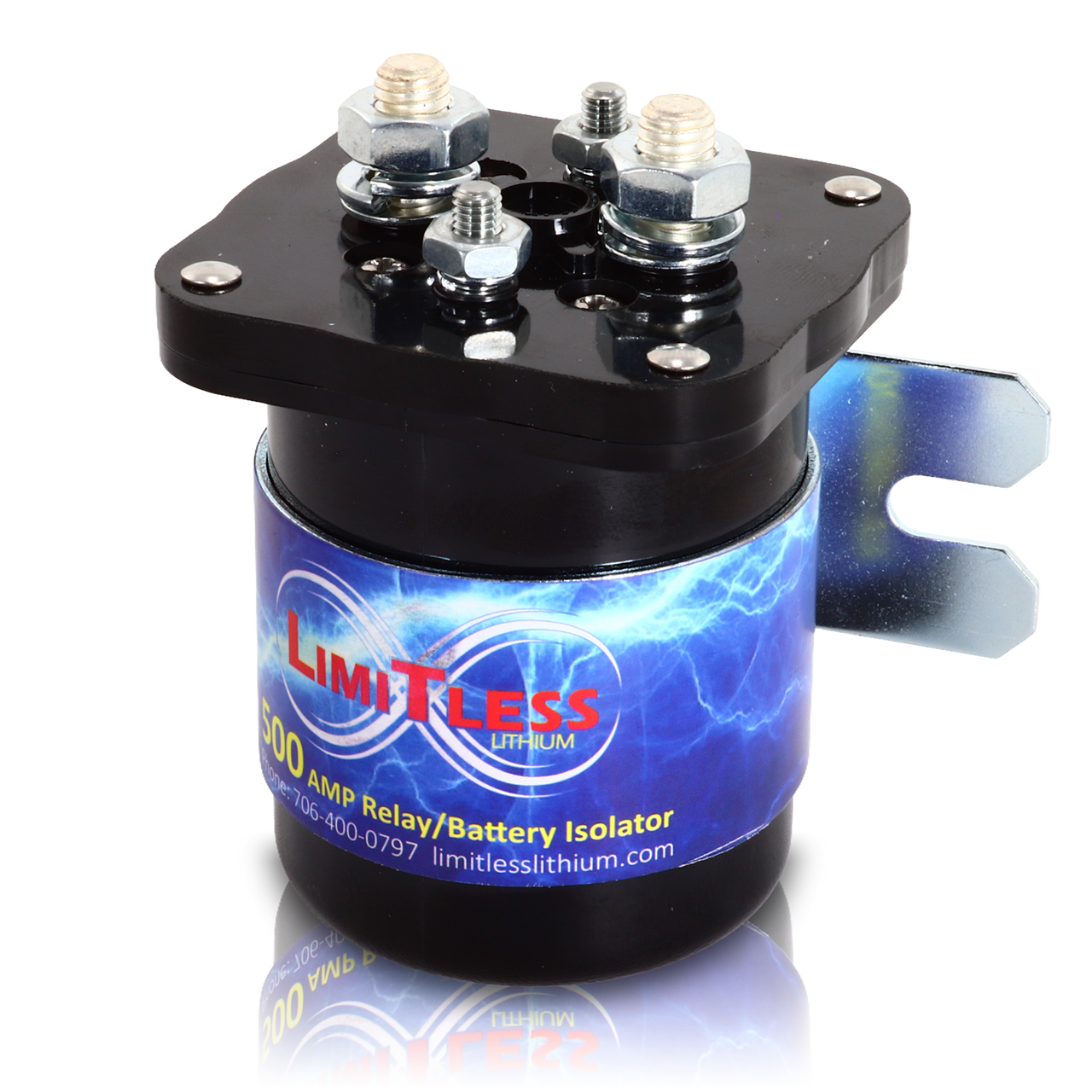 Limitless Lithium 500A Isolation Relay for Dual Battery Systems (2)