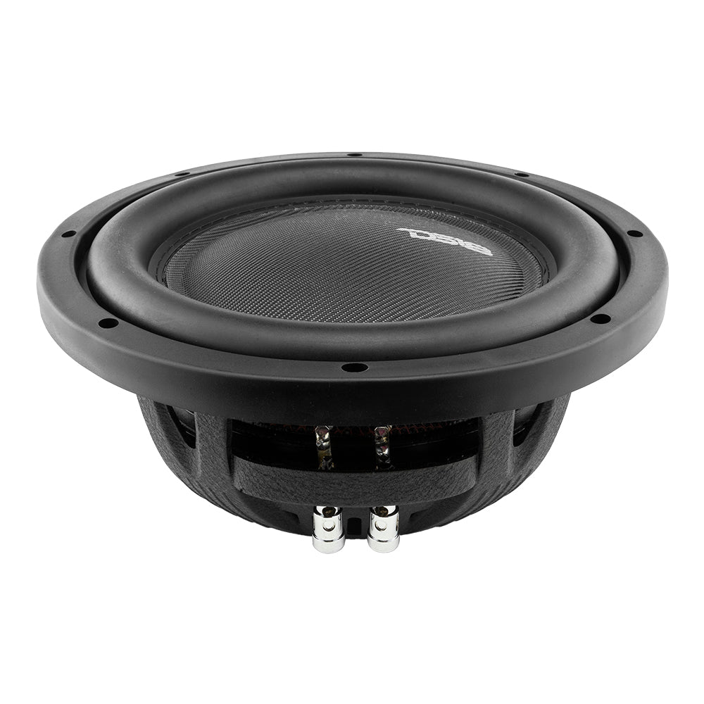 DS18 IXS Shallow-Mount 10" Fiber Glass Subwoofer 600 Watts Rms SVC 4-Ohm
