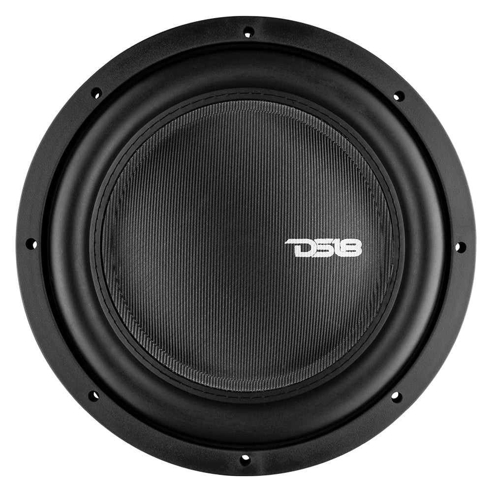 DS18 IXS Shallow-Mount 12" Fiber Glass Subwoofer 800 Watts Rms DVC 2-Ohm