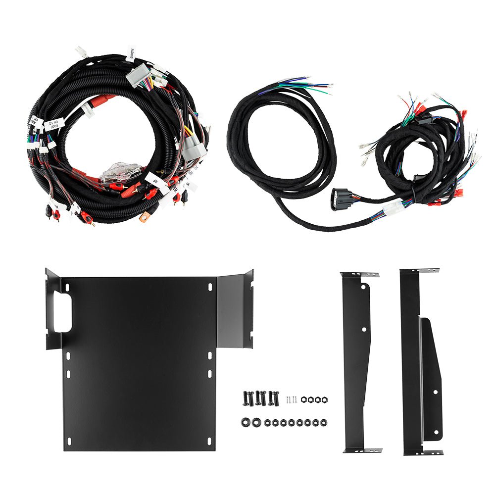DS18 Jeep JK Plug and Play Harness for JK-SBAR Overhead Bar System, Amplifier and SQBASS Underseat Subwoofer